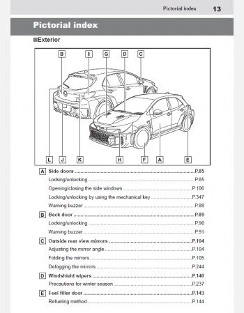 toyota corolla gr 2024-2025 owners manual